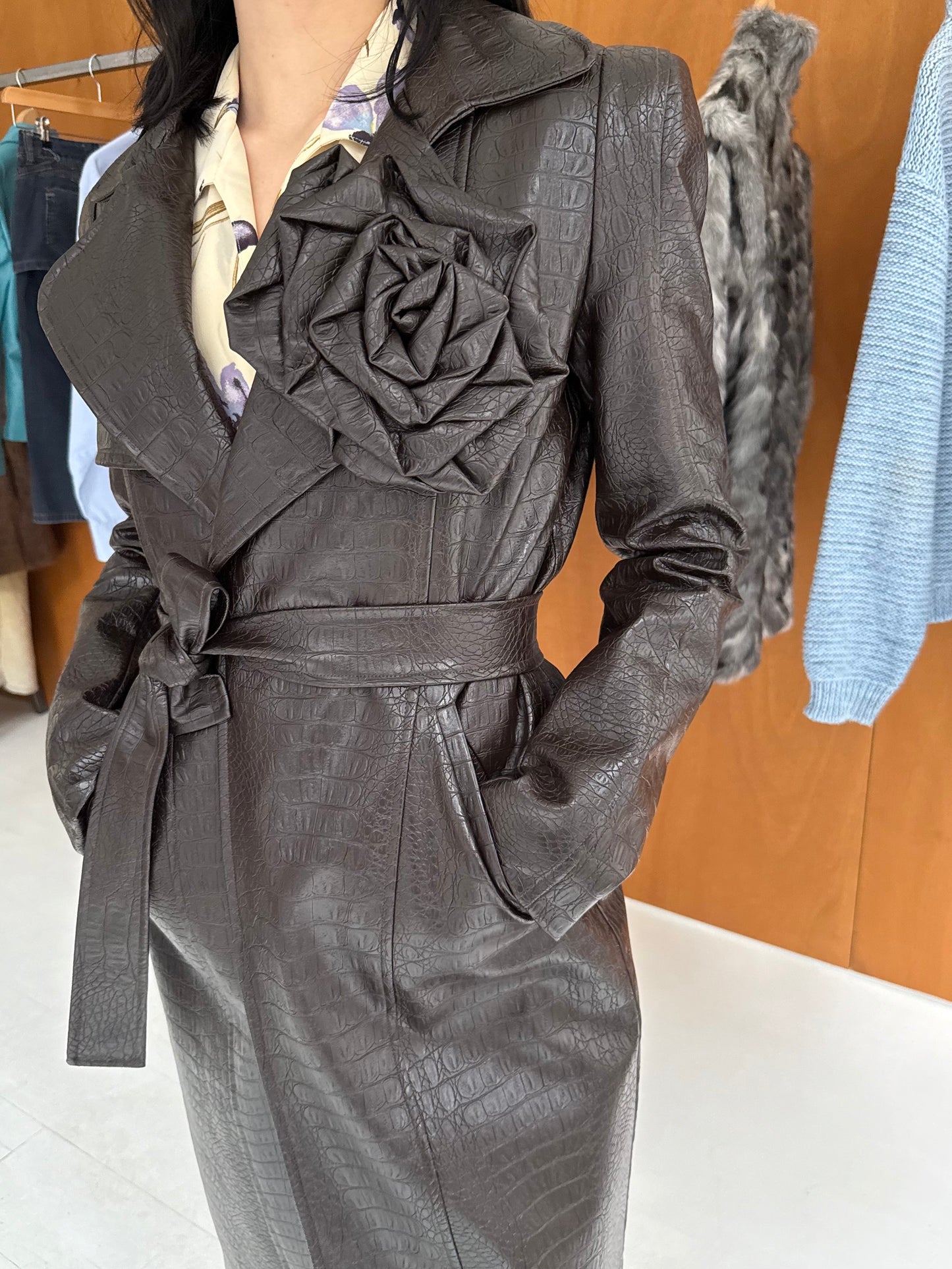 Leather Coat