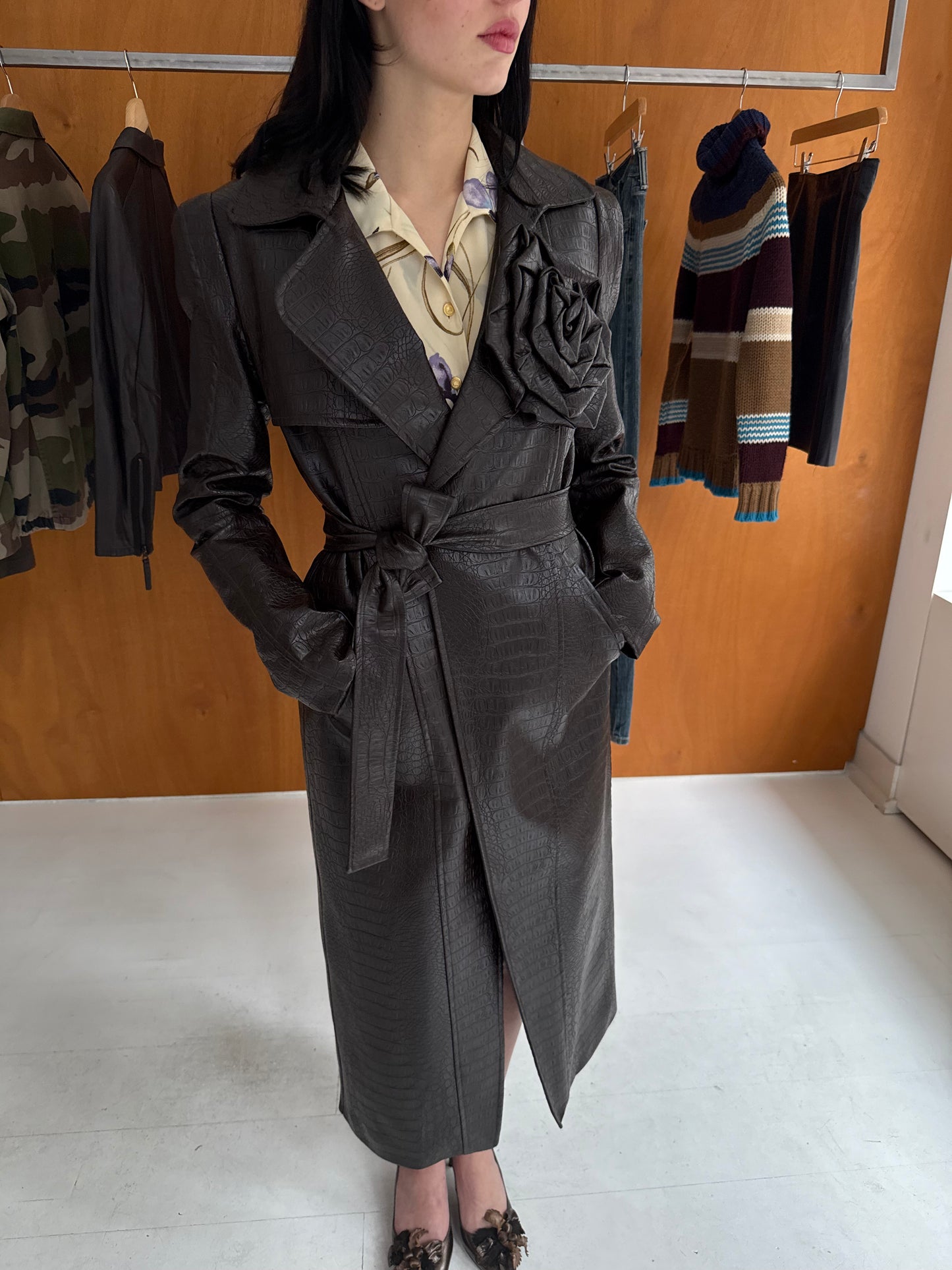 Leather Coat