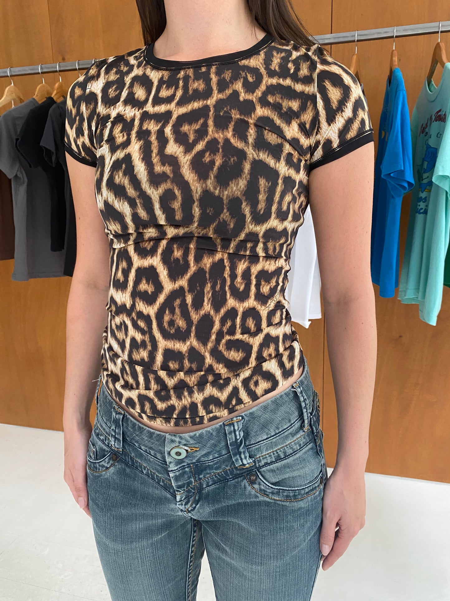 Cavalli Leopard T-shirt