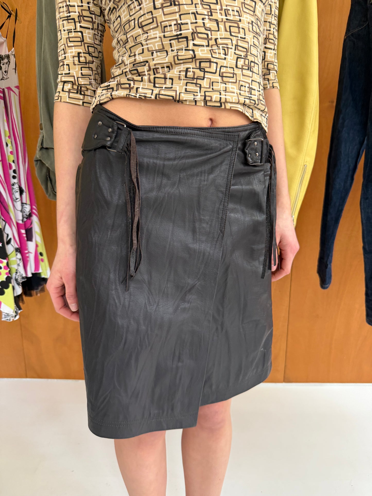 Leather Skirt