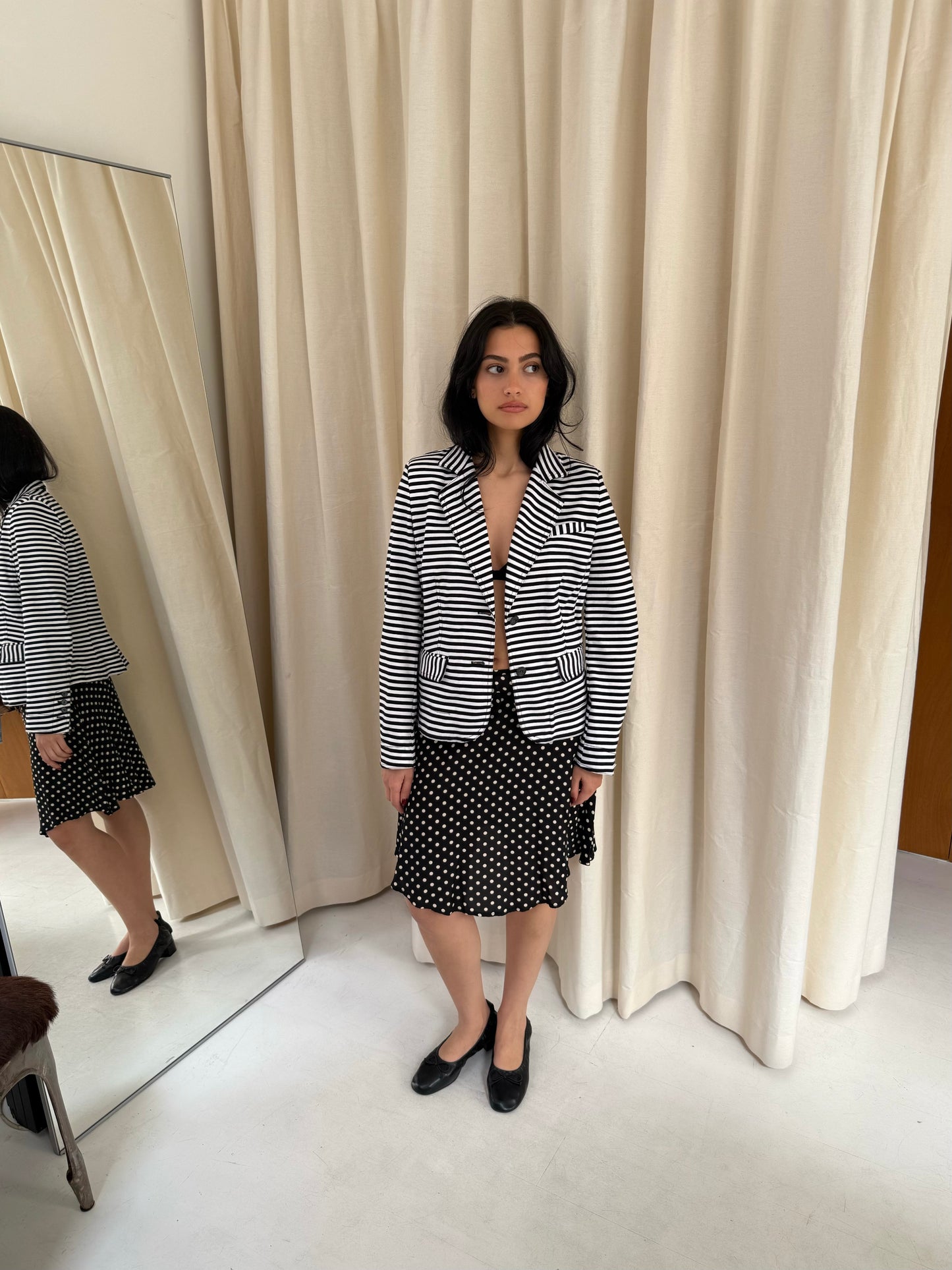 Striped Blazer