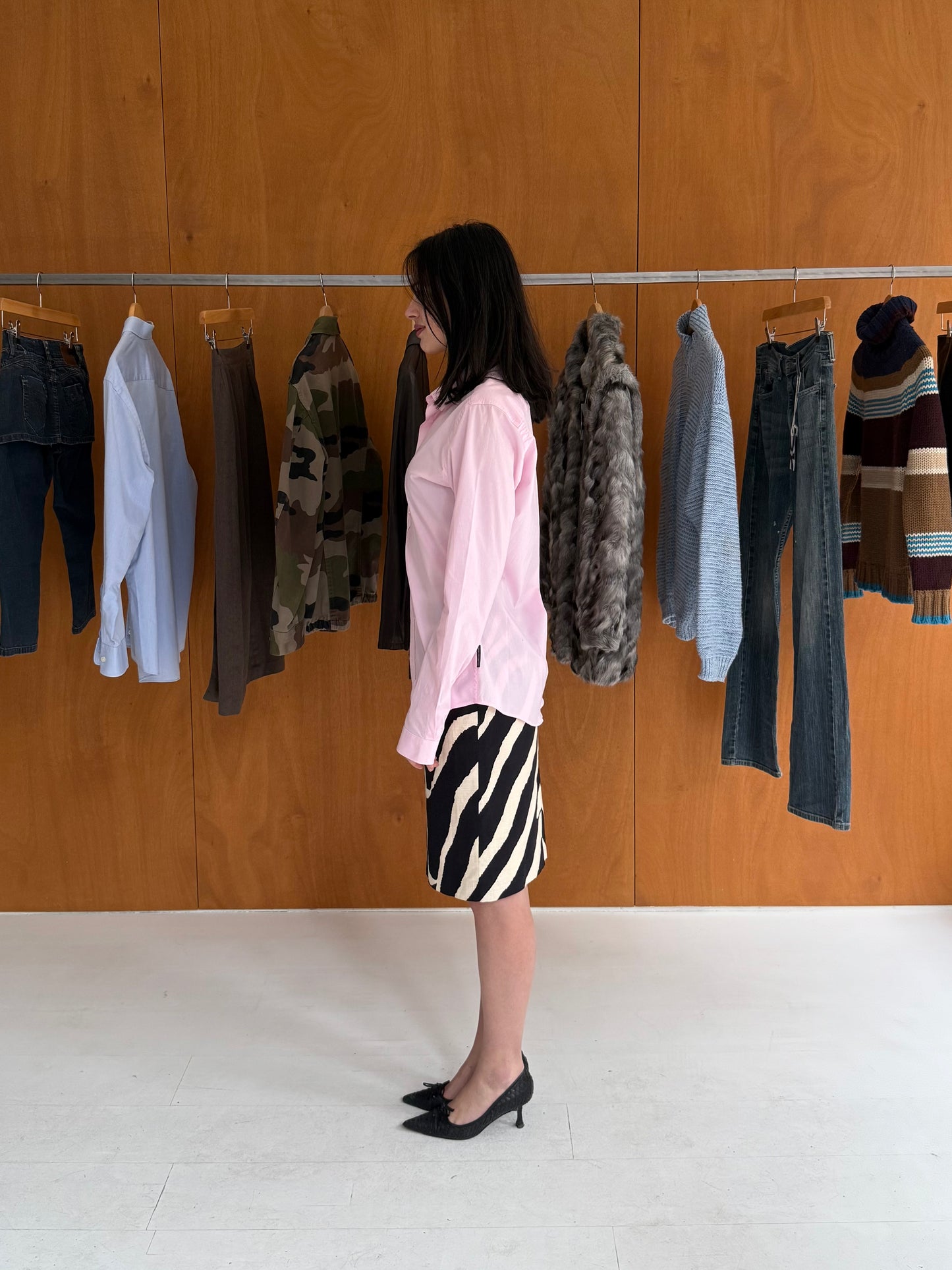 Max Mara Zebra Skirt