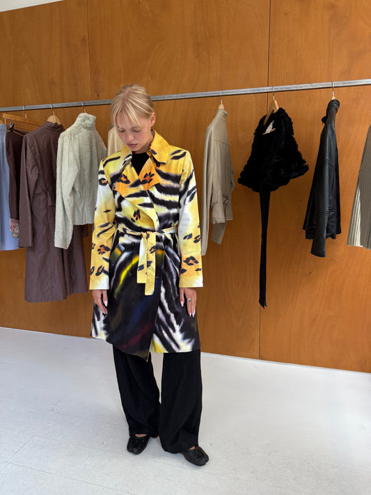Print Trenchcoat