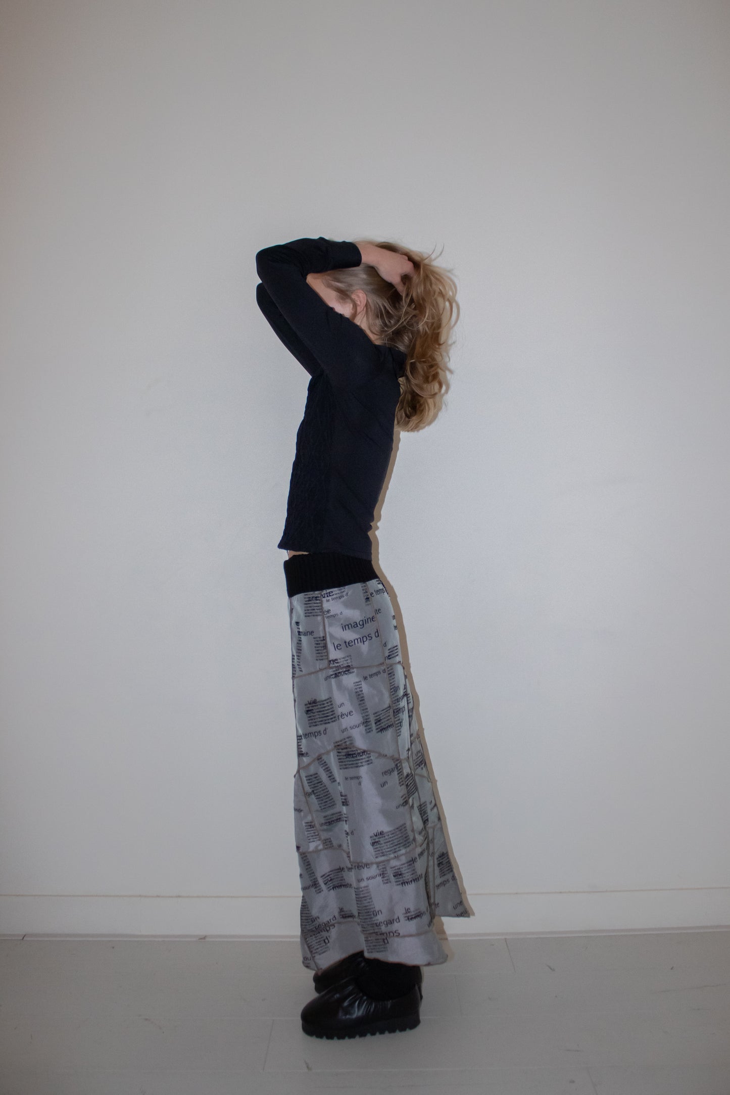 Printed Maxi Skirt