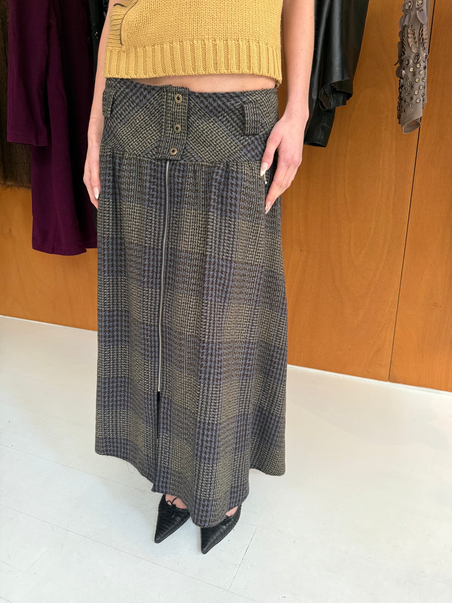 Plaid Skirt