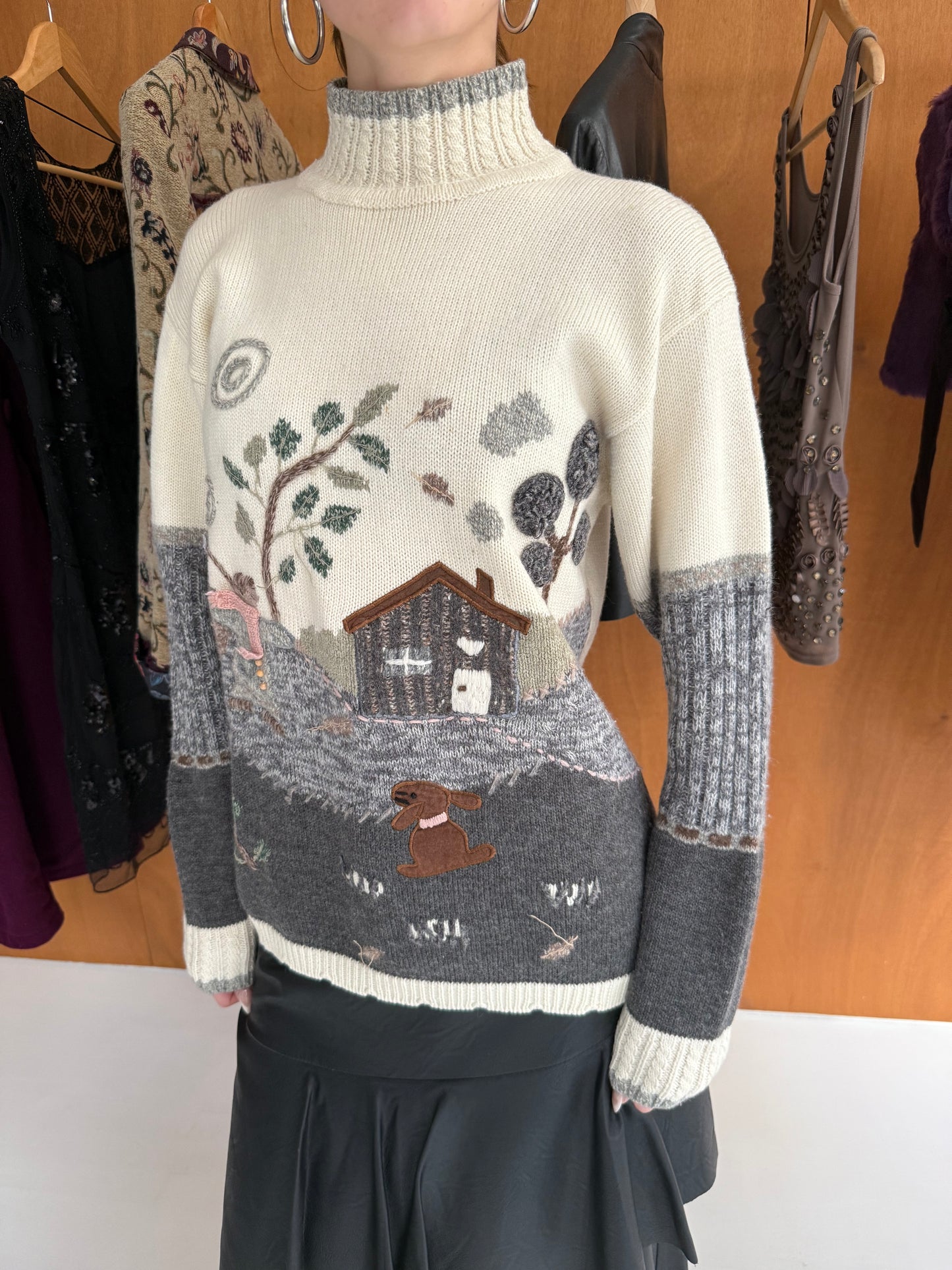 Print Sweater