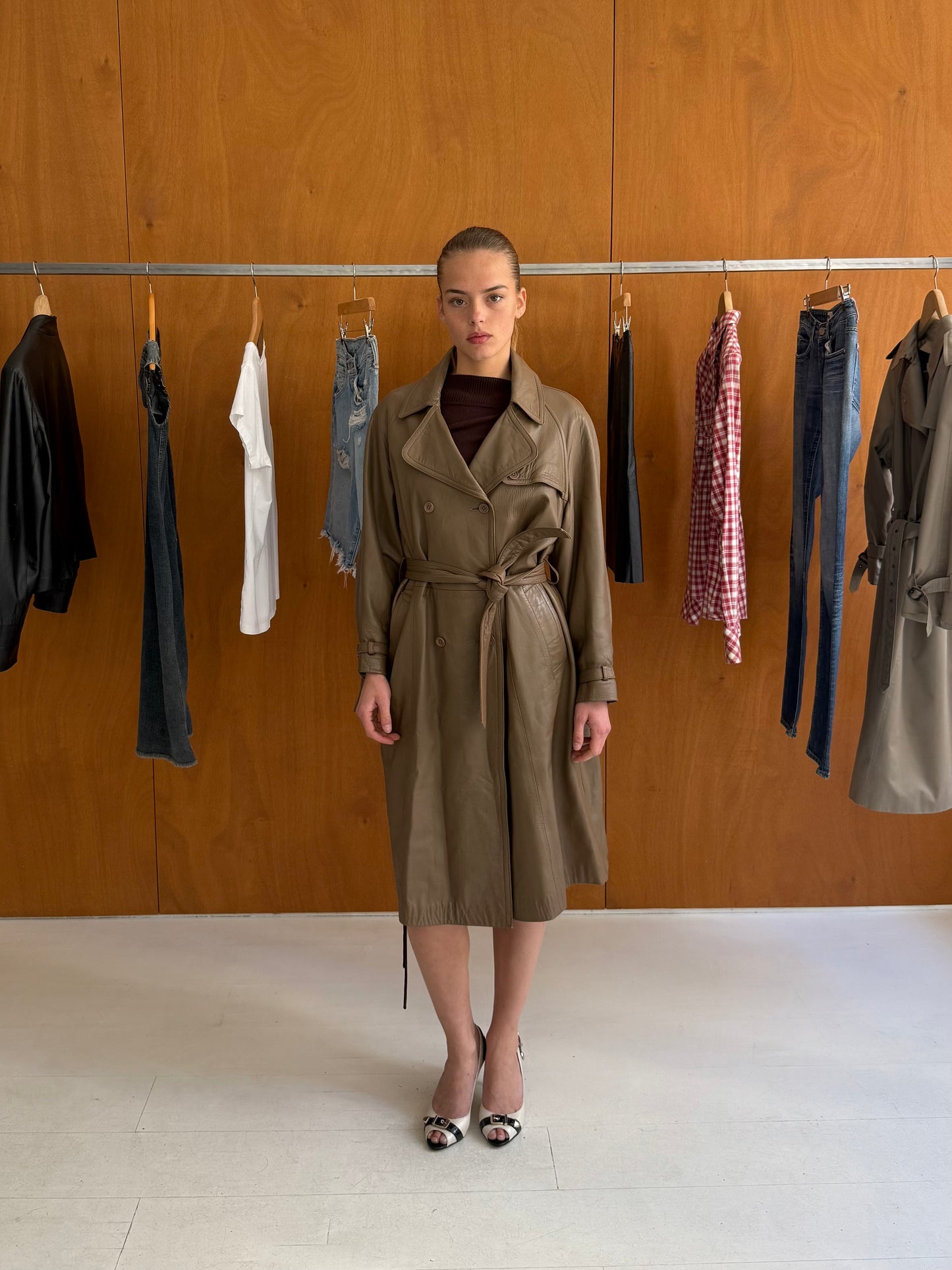 Leather Coat