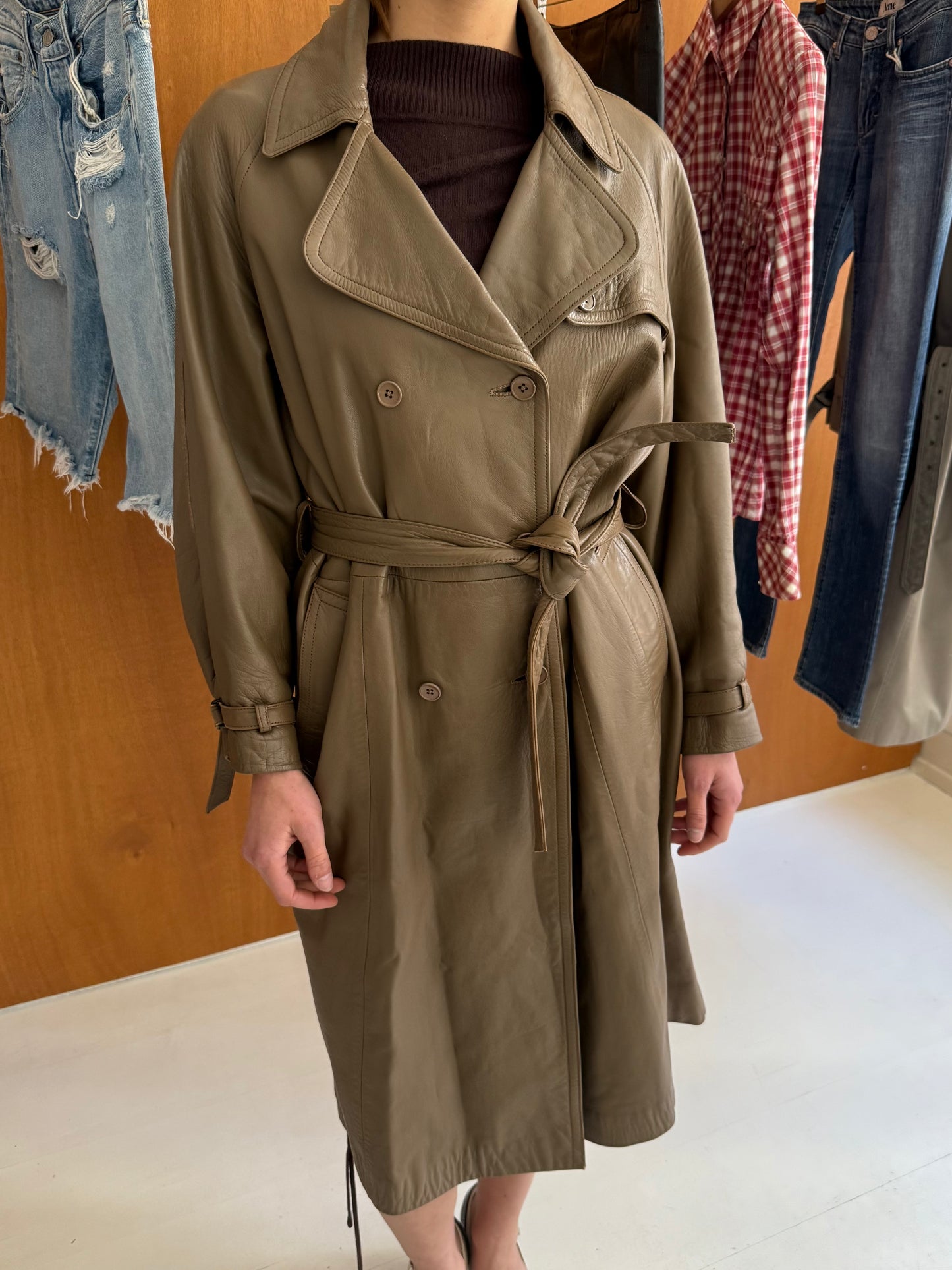 Leather Coat