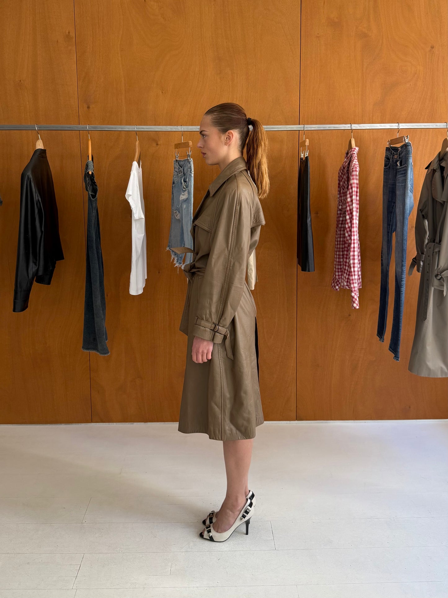 Leather Coat