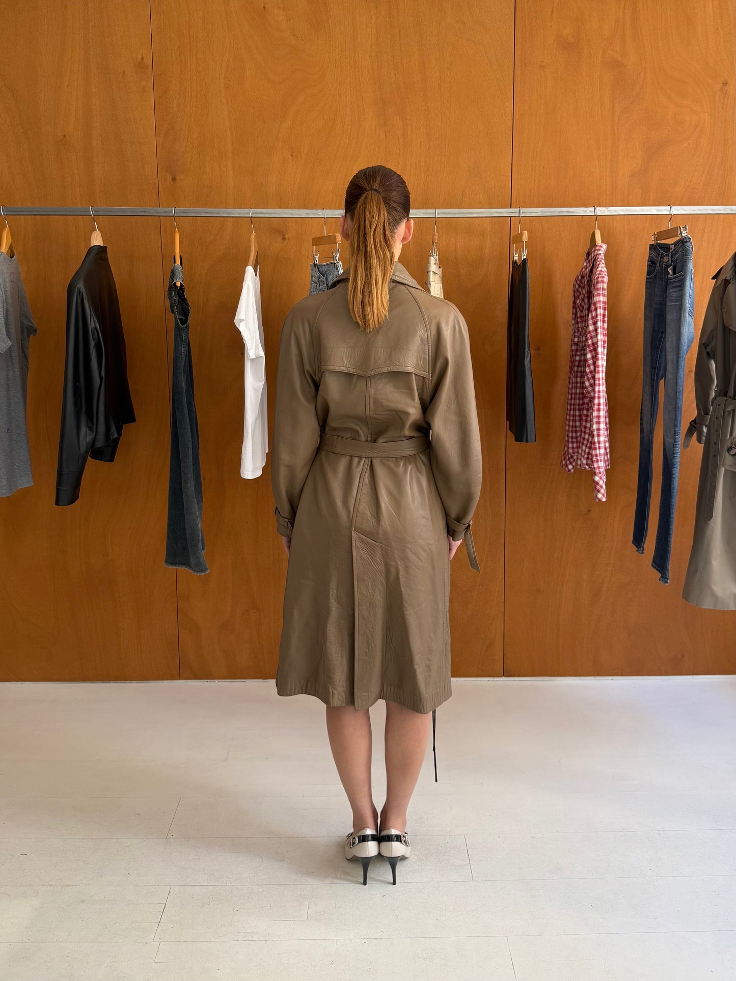 Leather Coat