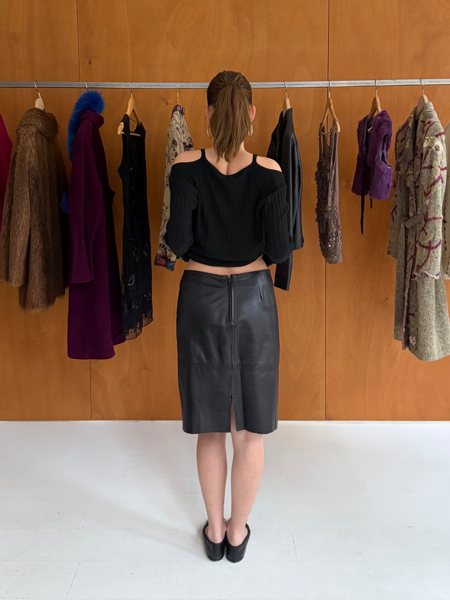 Leather Skirt