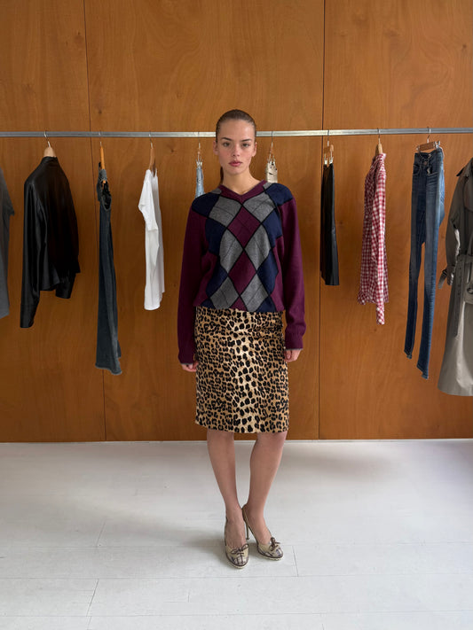 Leopard Skirt