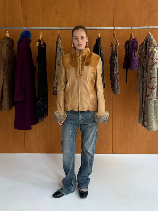 Leather & Fur Jacket