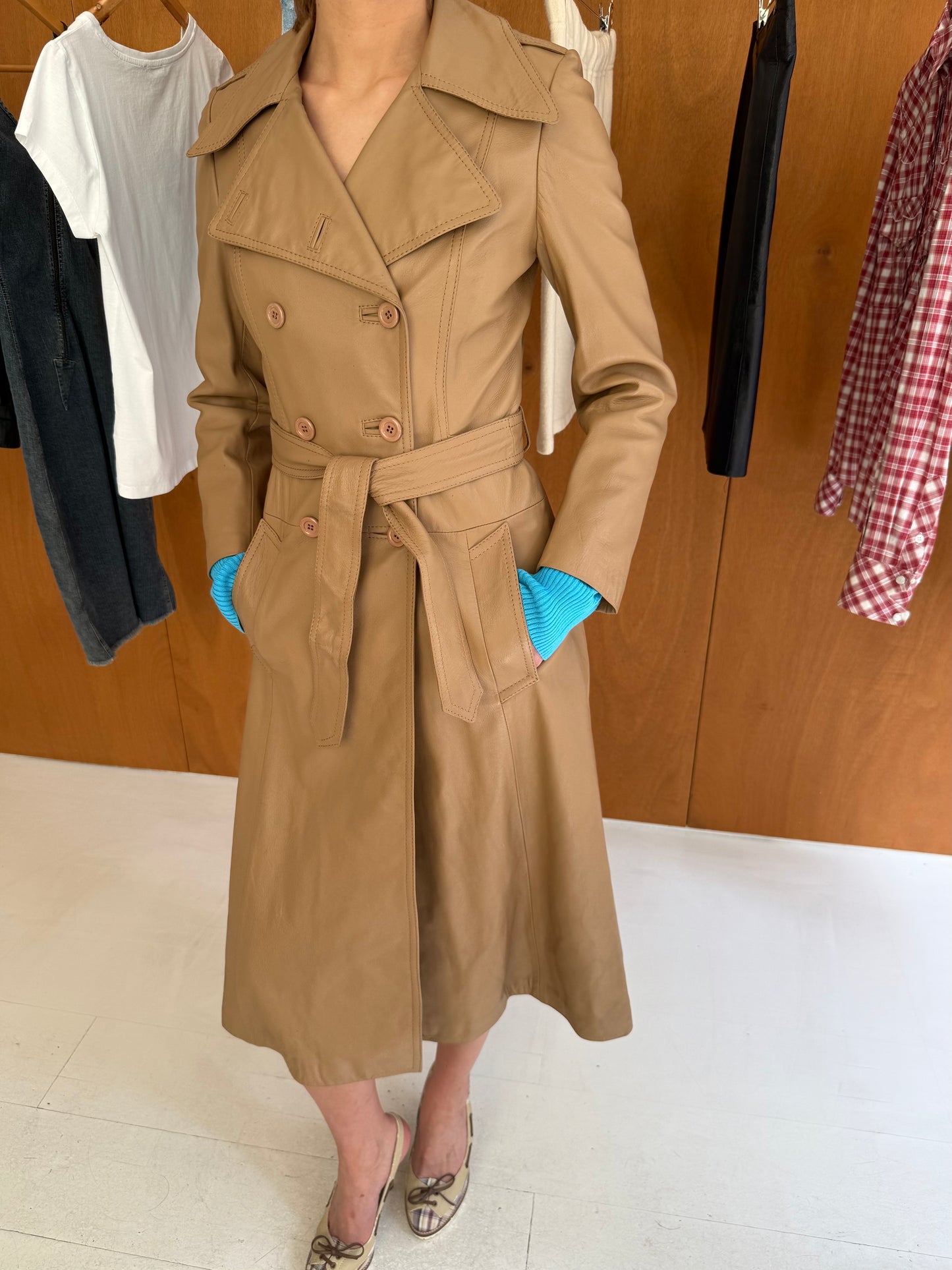 Leather Coat