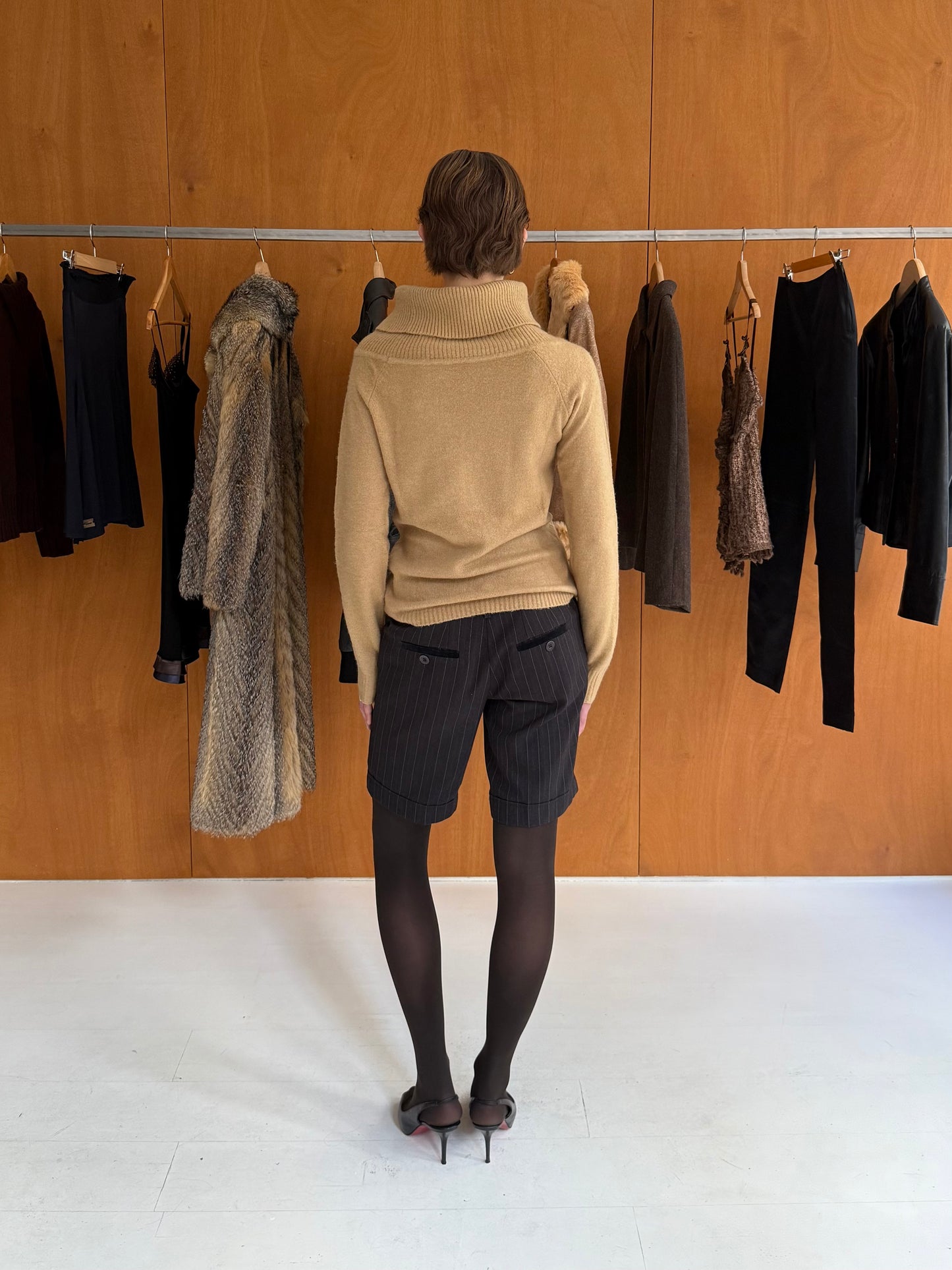 Mohair Argyle Sweater