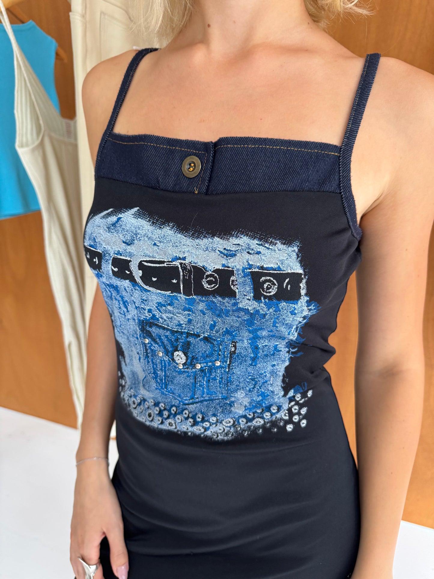 Print Mini Dress