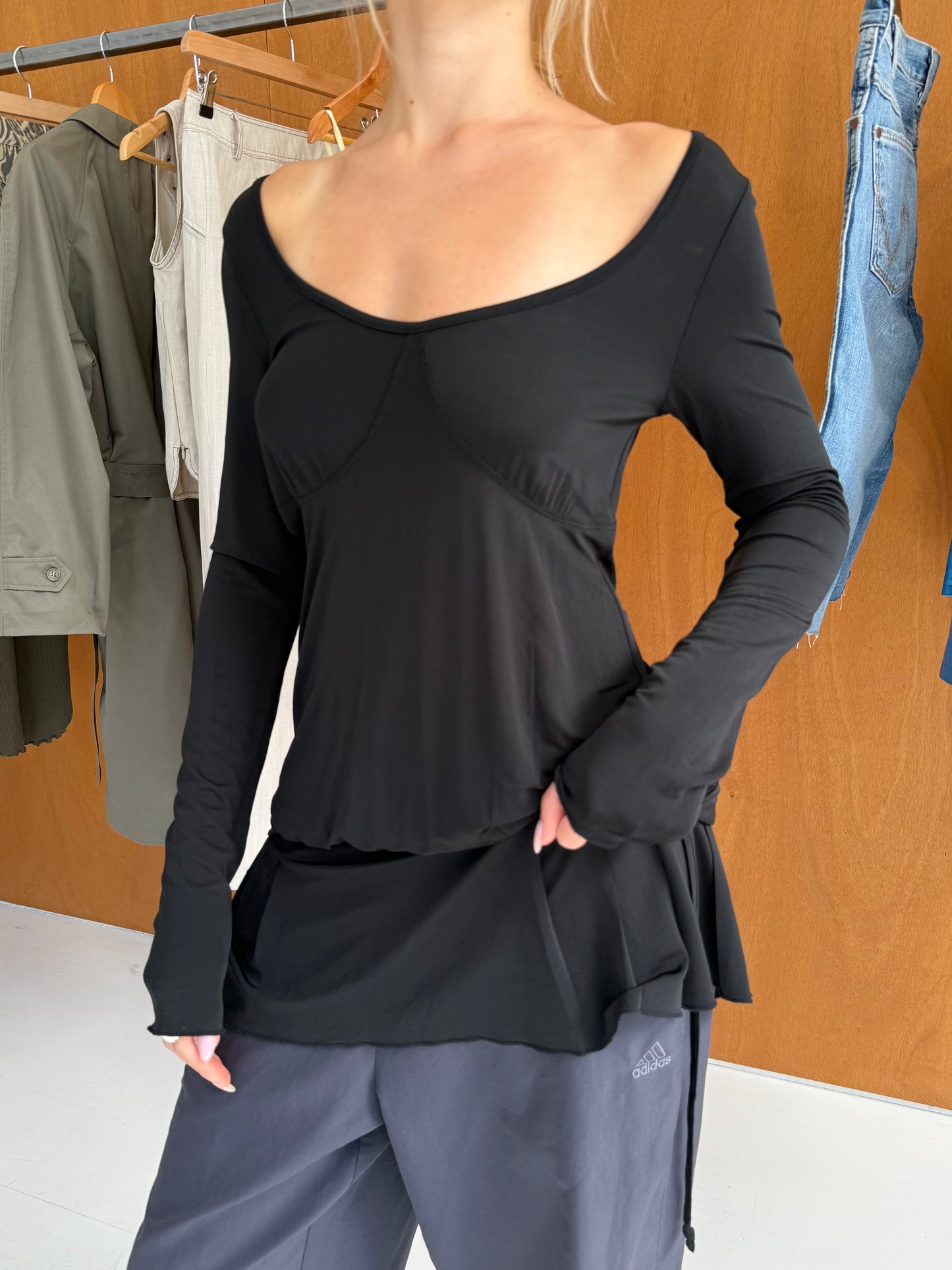 Open-back Mini Dress