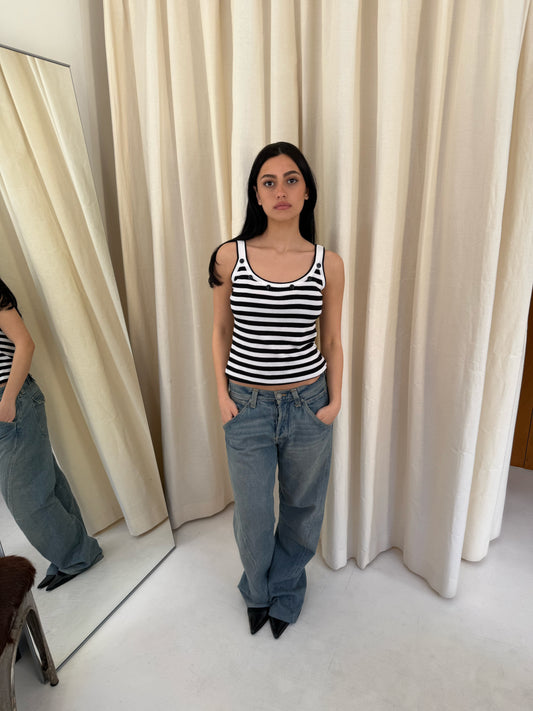 D&G Striped Tanktop