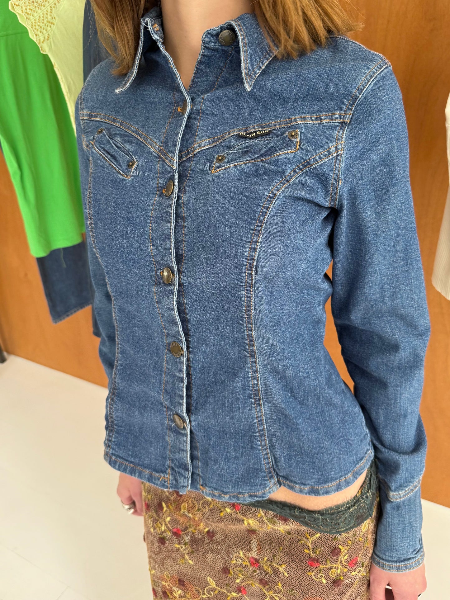 Plein Sud Denim Shirt