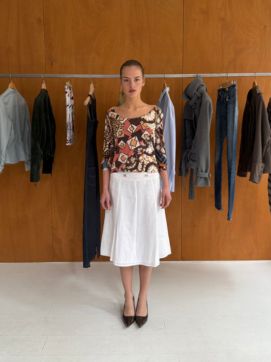 Linen Skirt