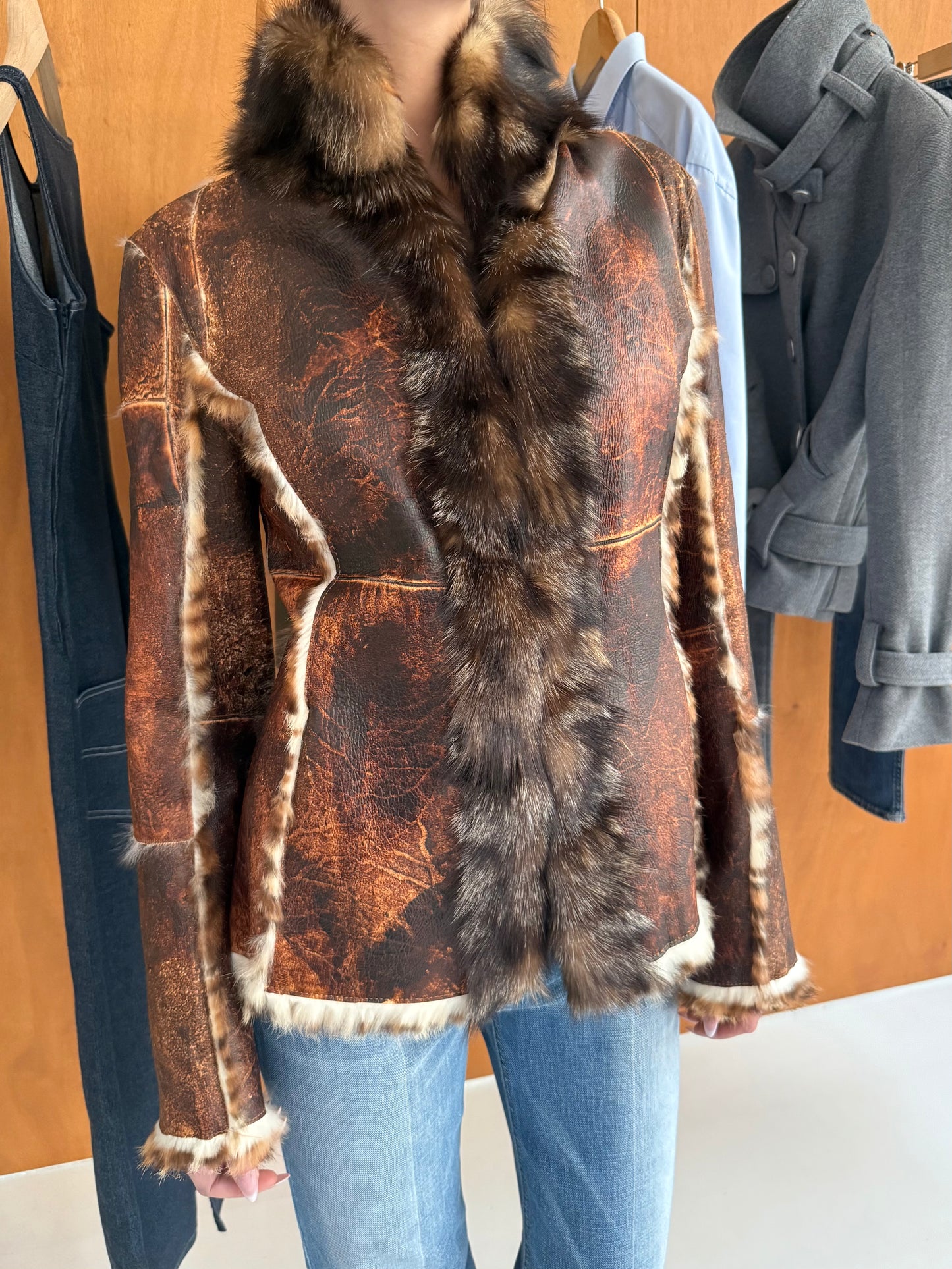 Reversible Fur Jacket