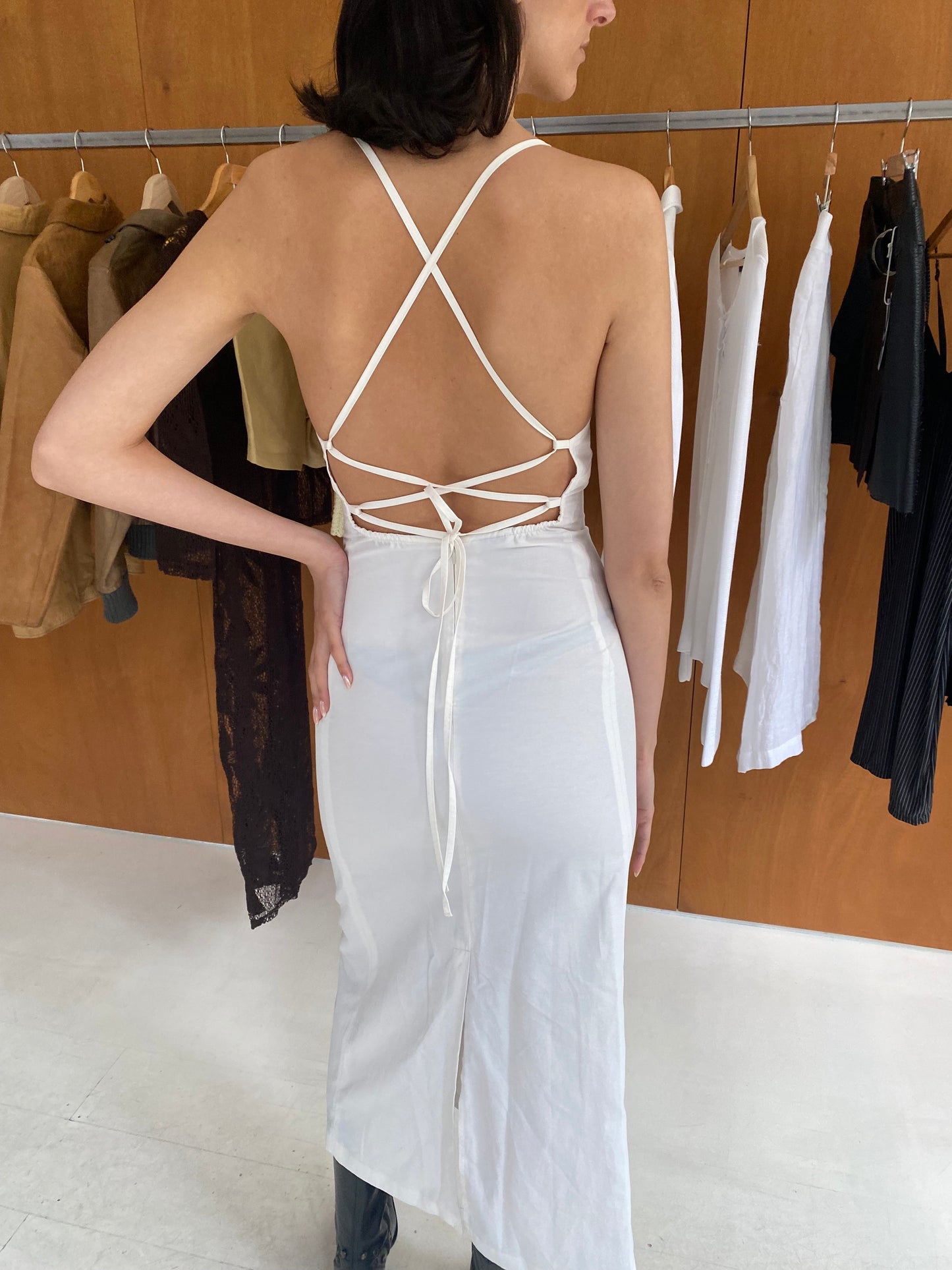 Open-back Summer Dress