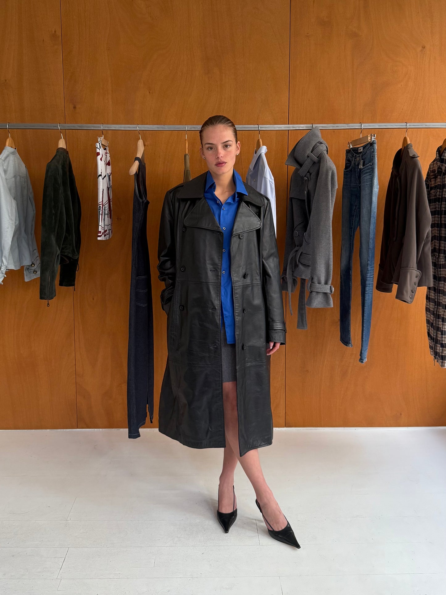 Leather Coat