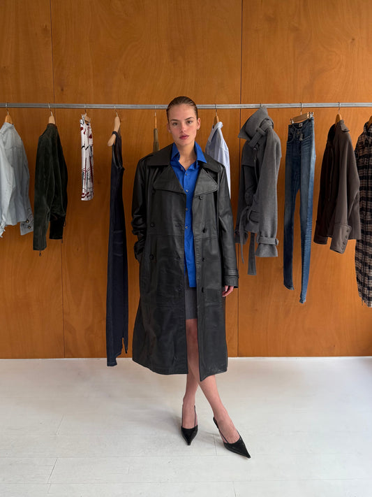 Leather Coat