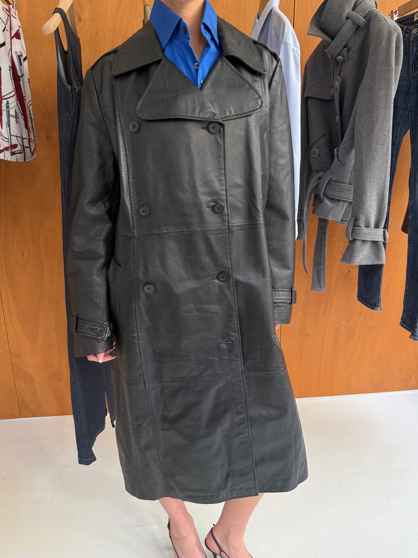 Leather Coat
