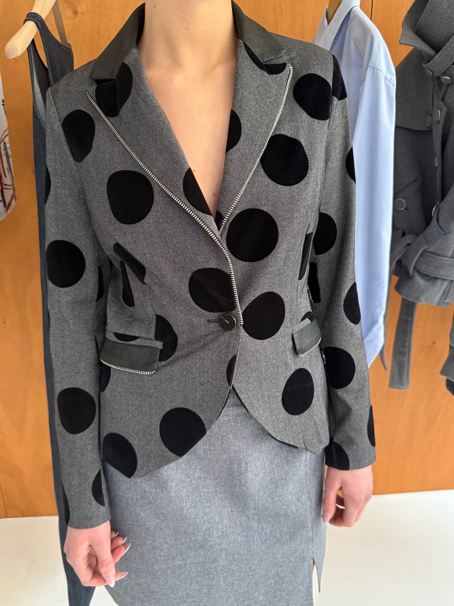 Polka Dot Jacket