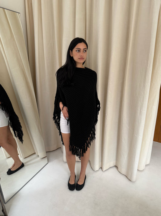 Knitted Poncho