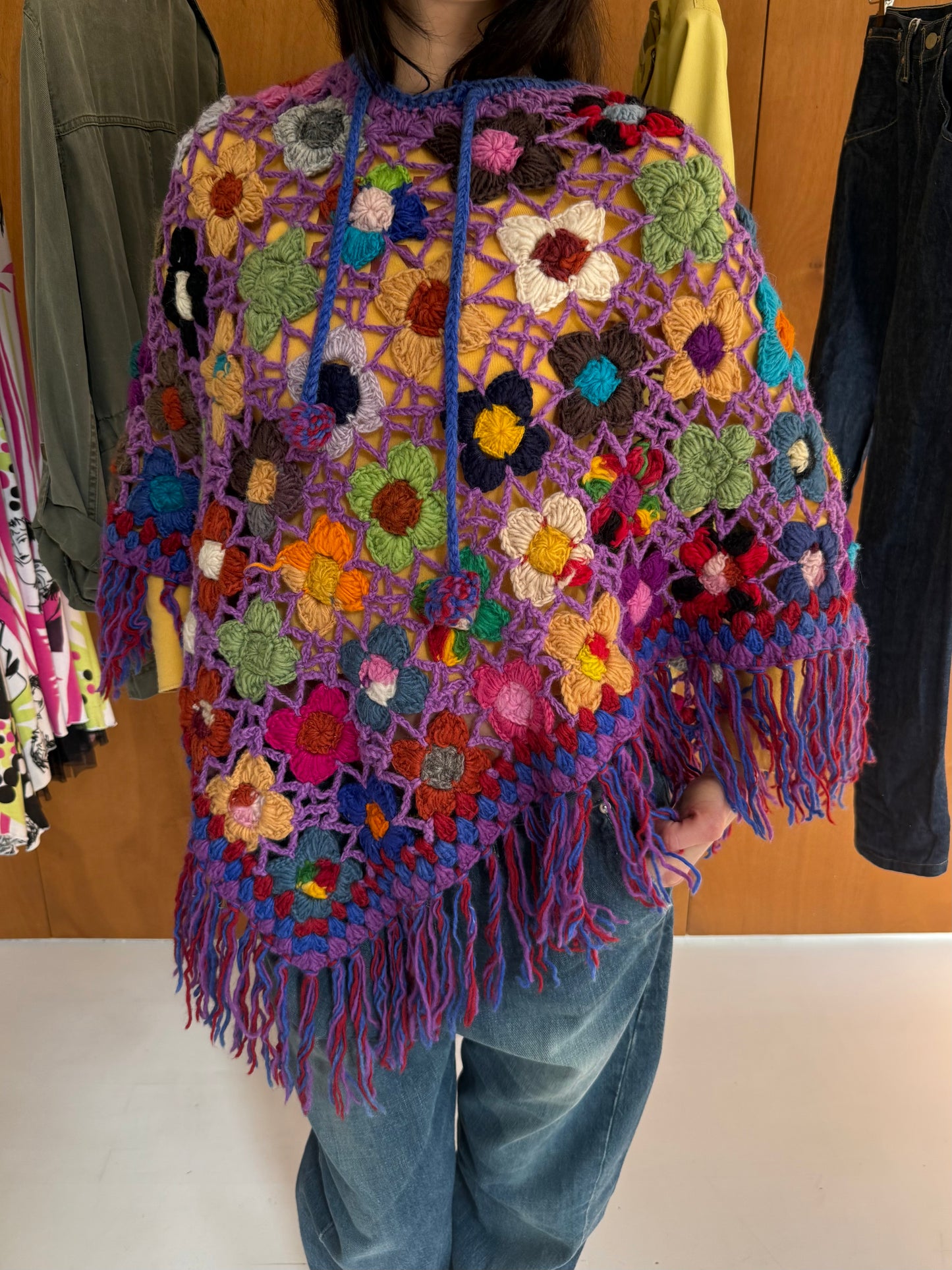 Flower Poncho
