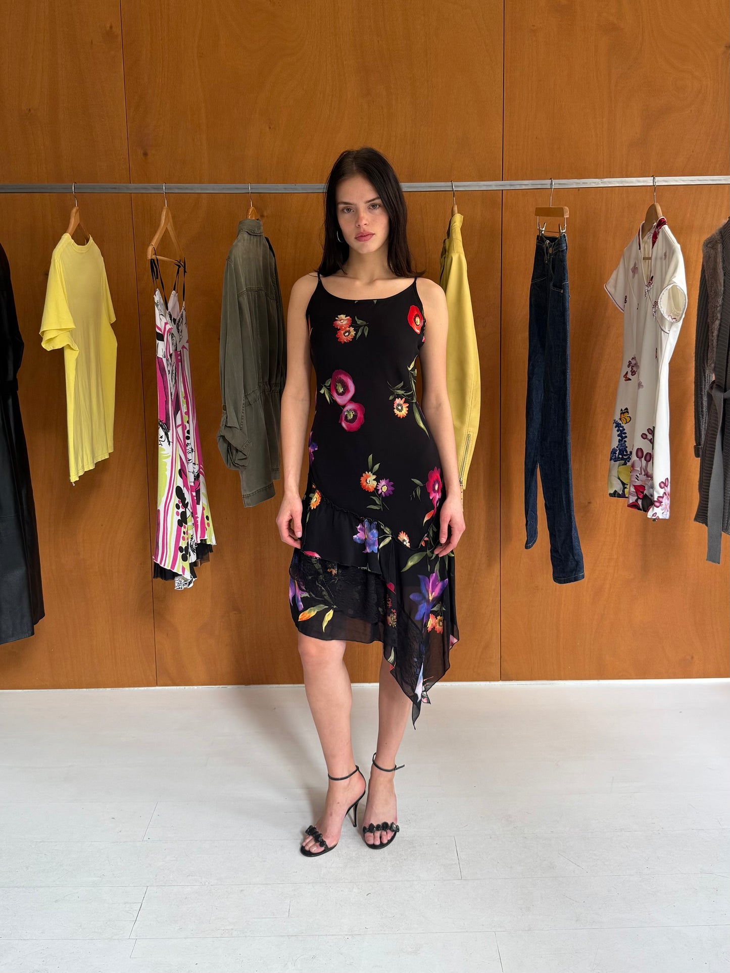 Flower Dress & Blouse Set