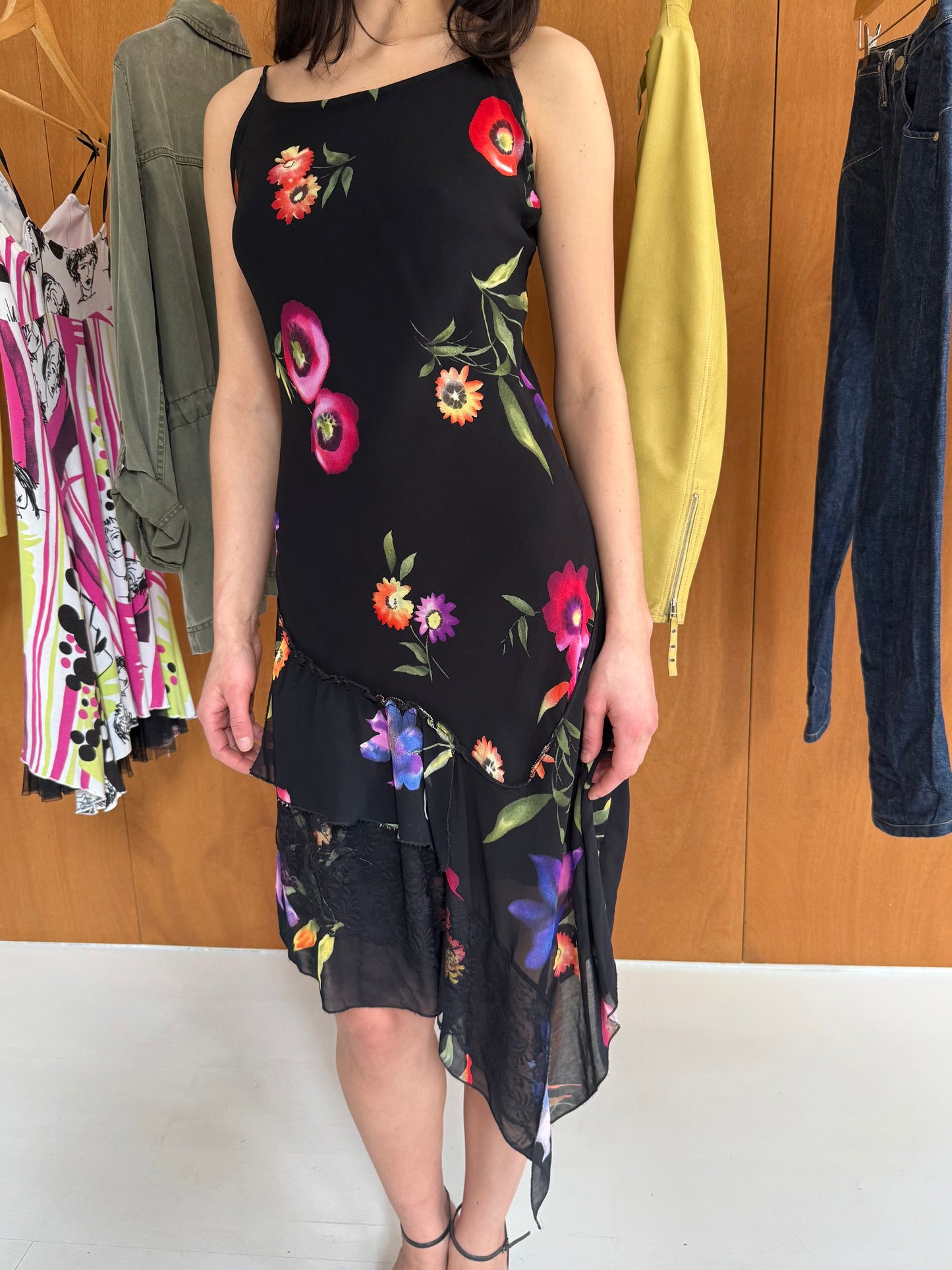 Flower Dress & Blouse Set