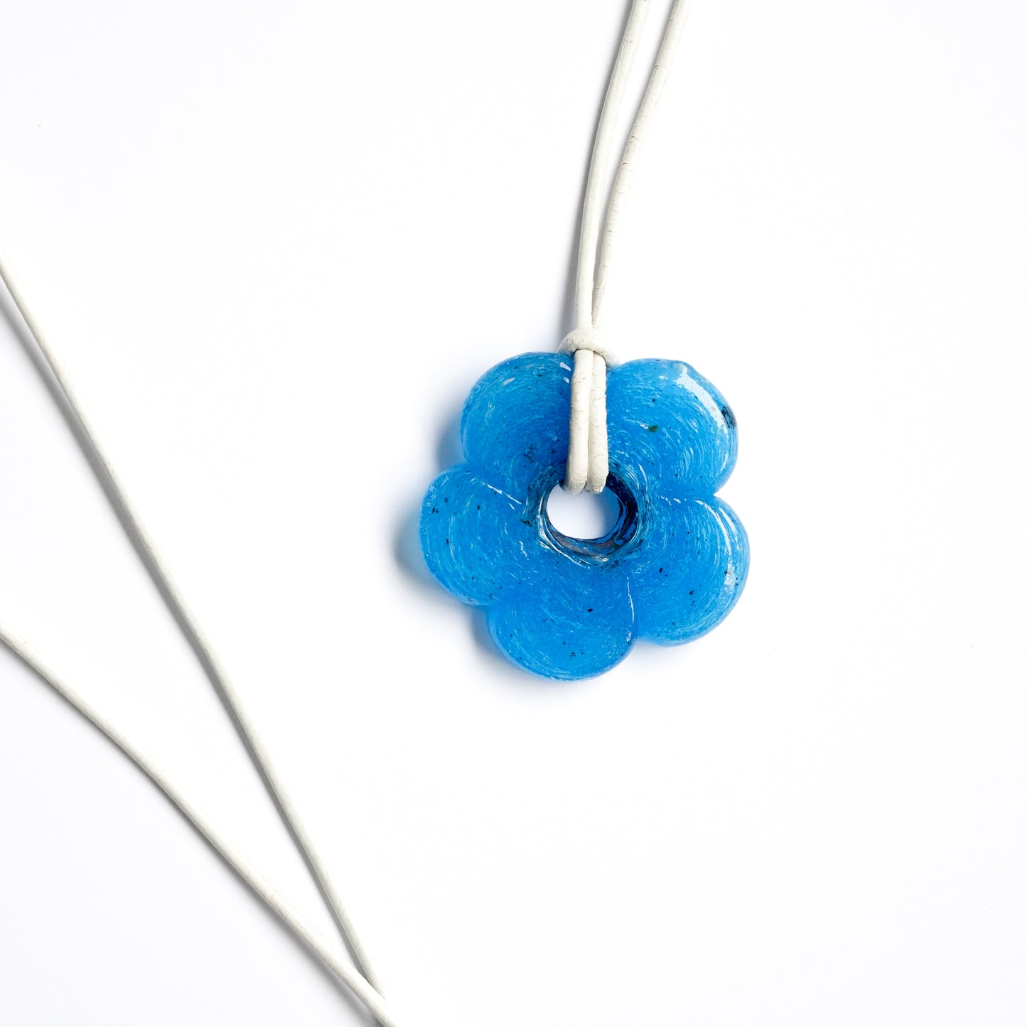 Blue Flower Necklace