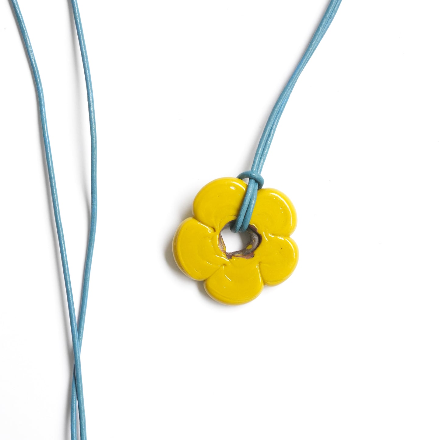 Yellow Flower Necklace