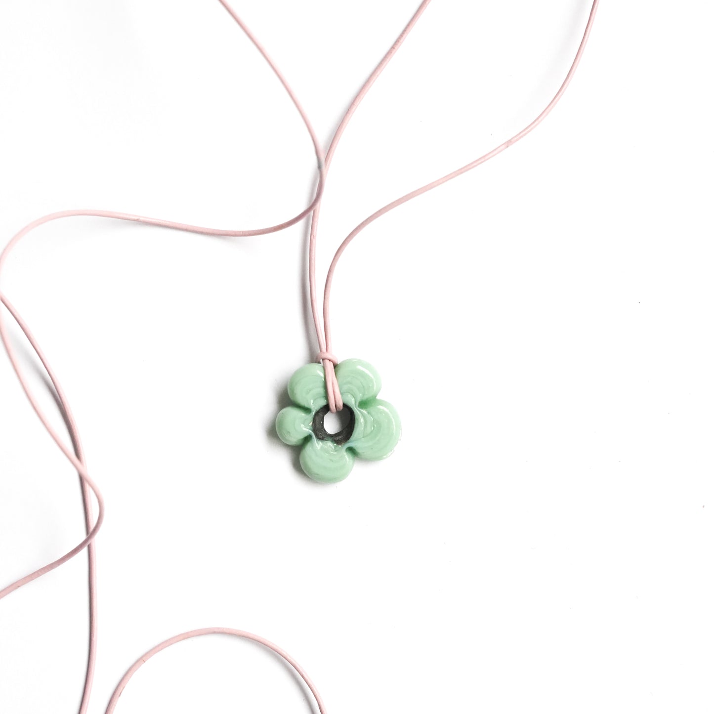 Mini Turquoise Flower Necklace