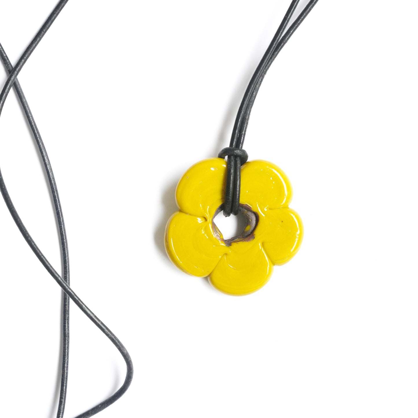 Yellow Flower Necklace