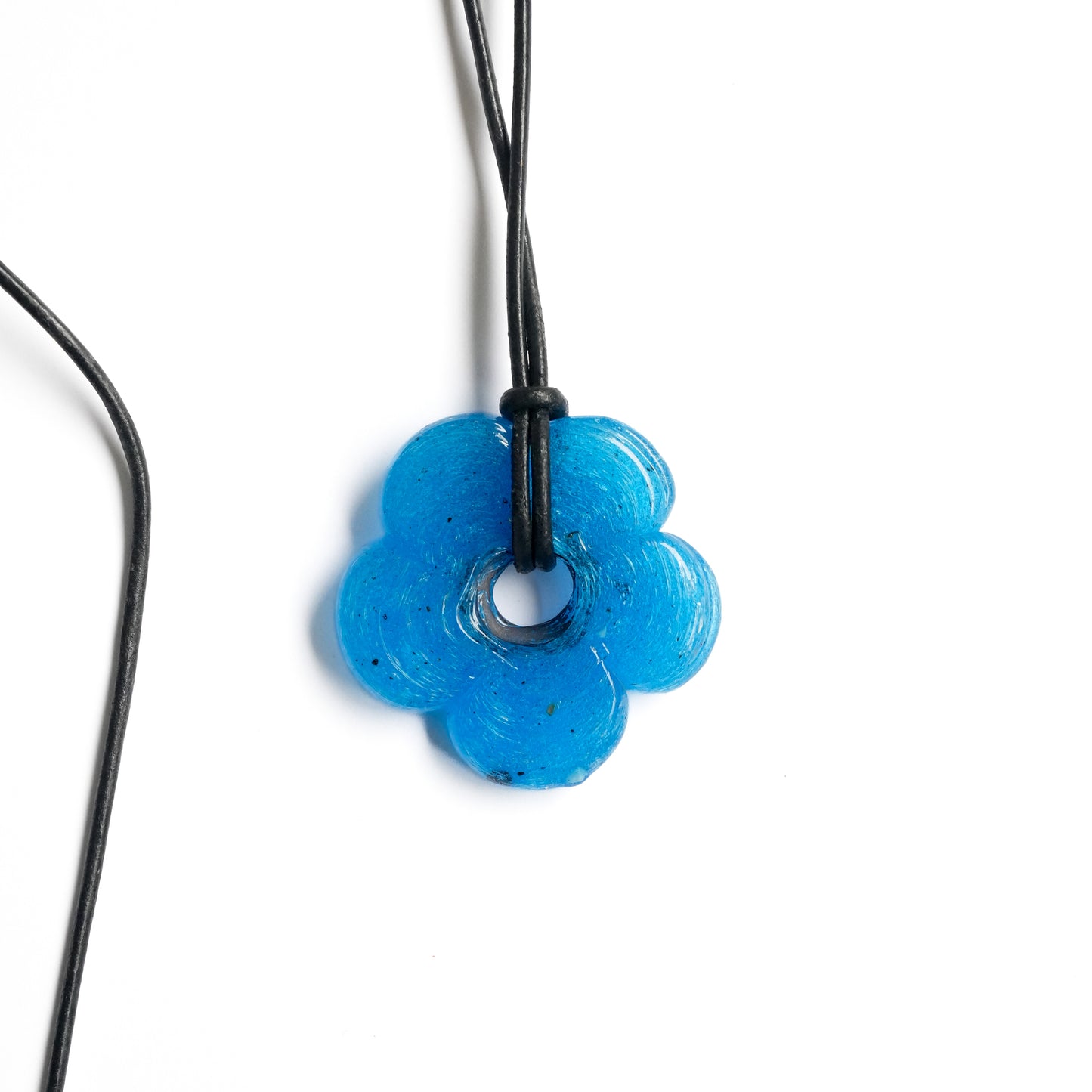 Blue Flower Necklace